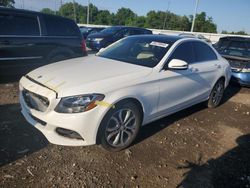 Salvage cars for sale from Copart Columbus, OH: 2016 Mercedes-Benz C 300 4matic