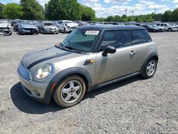 Salvage cars for sale from Copart Mocksville, NC: 2010 Mini Cooper