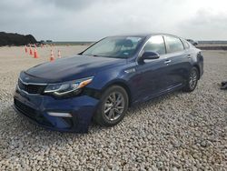 Salvage cars for sale at Temple, TX auction: 2019 KIA Optima LX