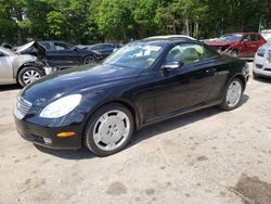 Salvage cars for sale at Austell, GA auction: 2003 Lexus SC 430