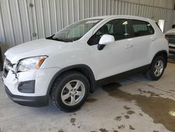 Salvage cars for sale at Franklin, WI auction: 2015 Chevrolet Trax 1LS