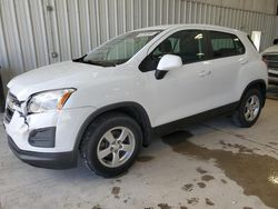 Chevrolet salvage cars for sale: 2015 Chevrolet Trax 1LS