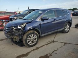 Salvage cars for sale at Grand Prairie, TX auction: 2014 Honda CR-V EX