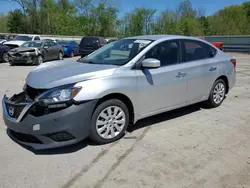 2016 Nissan Sentra S en venta en Ellwood City, PA