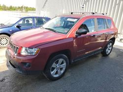 Salvage cars for sale at Franklin, WI auction: 2012 Jeep Compass Latitude