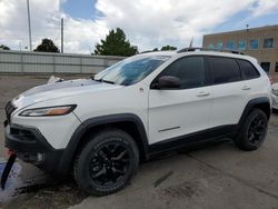 Salvage cars for sale at Littleton, CO auction: 2018 Jeep Cherokee Trailhawk