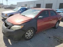Salvage cars for sale at Jacksonville, FL auction: 2009 Toyota Corolla Base