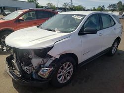 Salvage cars for sale at New Britain, CT auction: 2019 Chevrolet Equinox LS