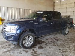 Salvage cars for sale at Abilene, TX auction: 2018 Ford F150 Supercrew