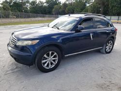 Vehiculos salvage en venta de Copart Fort Pierce, FL: 2008 Infiniti FX35