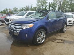 Salvage cars for sale from Copart Bridgeton, MO: 2013 Ford Edge Limited