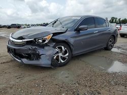Salvage cars for sale from Copart Houston, TX: 2017 Honda Accord LX