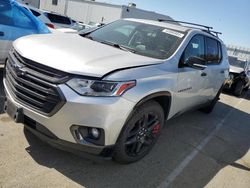 Salvage cars for sale from Copart Vallejo, CA: 2019 Chevrolet Traverse Premier