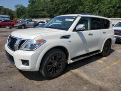 Salvage cars for sale from Copart Eight Mile, AL: 2020 Nissan Armada Platinum