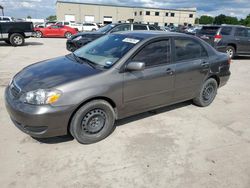 Salvage cars for sale at Wilmer, TX auction: 2007 Toyota Corolla CE