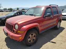 Salvage cars for sale from Copart San Martin, CA: 2007 Jeep Liberty Sport