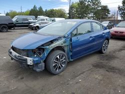 Salvage cars for sale at Denver, CO auction: 2013 Honda Civic EX