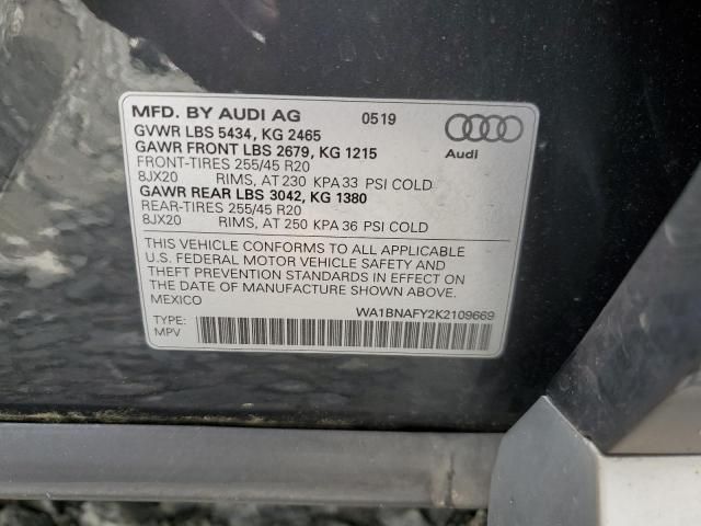 2019 Audi Q5 Premium Plus