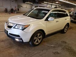 Salvage cars for sale at Wheeling, IL auction: 2010 Acura MDX Technology