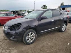Salvage cars for sale from Copart Woodhaven, MI: 2012 Nissan Rogue S