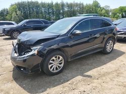 Salvage cars for sale at North Billerica, MA auction: 2017 Acura RDX