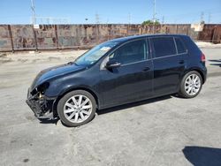 Salvage cars for sale from Copart Wilmington, CA: 2011 Volkswagen Golf