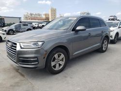 Salvage cars for sale from Copart New Orleans, LA: 2018 Audi Q7 Premium