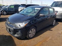 Salvage cars for sale from Copart Elgin, IL: 2017 Chevrolet Spark LS