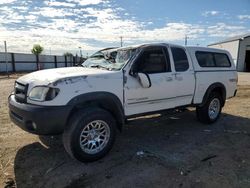 Toyota salvage cars for sale: 2003 Toyota Tundra Access Cab Limited