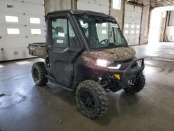 Clean Title Motorcycles for sale at auction: 2021 Can-Am Defender Limited Cab HD10