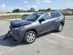 Salvage cars for sale at Orlando, FL auction: 2021 Toyota Rav4 LE
