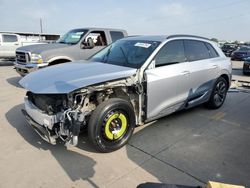 Salvage cars for sale at Grand Prairie, TX auction: 2021 Audi E-TRON Premium Plus