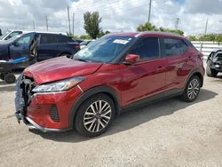 Nissan salvage cars for sale: 2023 Nissan Kicks SV