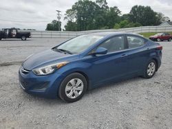 Salvage cars for sale from Copart Gastonia, NC: 2016 Hyundai Elantra SE