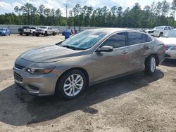Salvage cars for sale at Harleyville, SC auction: 2017 Chevrolet Malibu LT