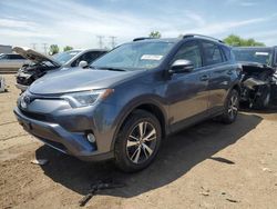 Salvage cars for sale from Copart Elgin, IL: 2017 Toyota Rav4 XLE
