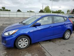 Salvage cars for sale at Littleton, CO auction: 2013 Hyundai Accent GLS