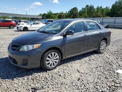 Toyota Corolla Base salvage cars for sale: 2012 Toyota Corolla Base