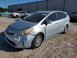 Salvage cars for sale at Apopka, FL auction: 2013 Toyota Prius V