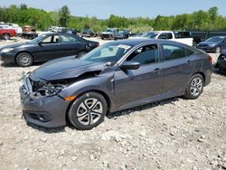 Salvage cars for sale at Candia, NH auction: 2016 Honda Civic LX