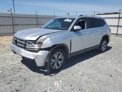 Salvage cars for sale from Copart Lumberton, NC: 2018 Volkswagen Atlas SE