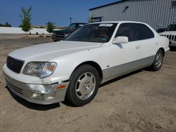 Salvage cars for sale at Mcfarland, WI auction: 2000 Lexus LS 400