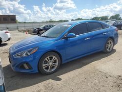 Salvage cars for sale at Kansas City, KS auction: 2018 Hyundai Sonata Sport