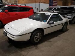 Salvage cars for sale at Anchorage, AK auction: 1988 Pontiac Fiero