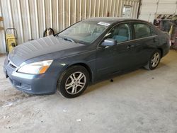 Salvage cars for sale from Copart Abilene, TX: 2007 Honda Accord EX
