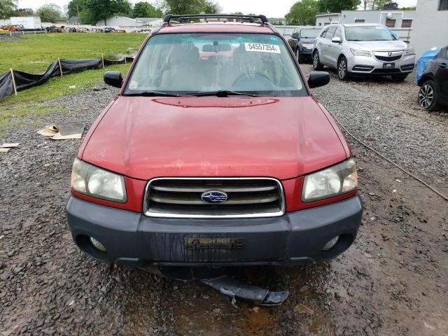 2004 Subaru Forester 2.5X