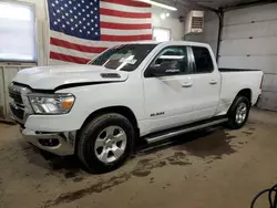 Salvage cars for sale at Lyman, ME auction: 2022 Dodge RAM 1500 BIG HORN/LONE Star