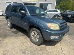 Salvage cars for sale at North Billerica, MA auction: 2004 Toyota 4runner SR5