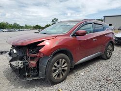 Salvage cars for sale from Copart Hueytown, AL: 2015 Nissan Murano S