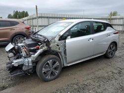 Vehiculos salvage en venta de Copart Arlington, WA: 2018 Nissan Leaf S